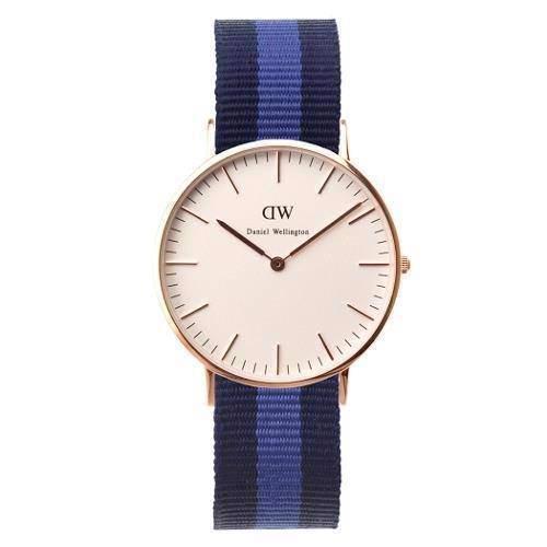 Image of Daniel Wellington Swansea rosa forgyldt dame ur, 0504DW